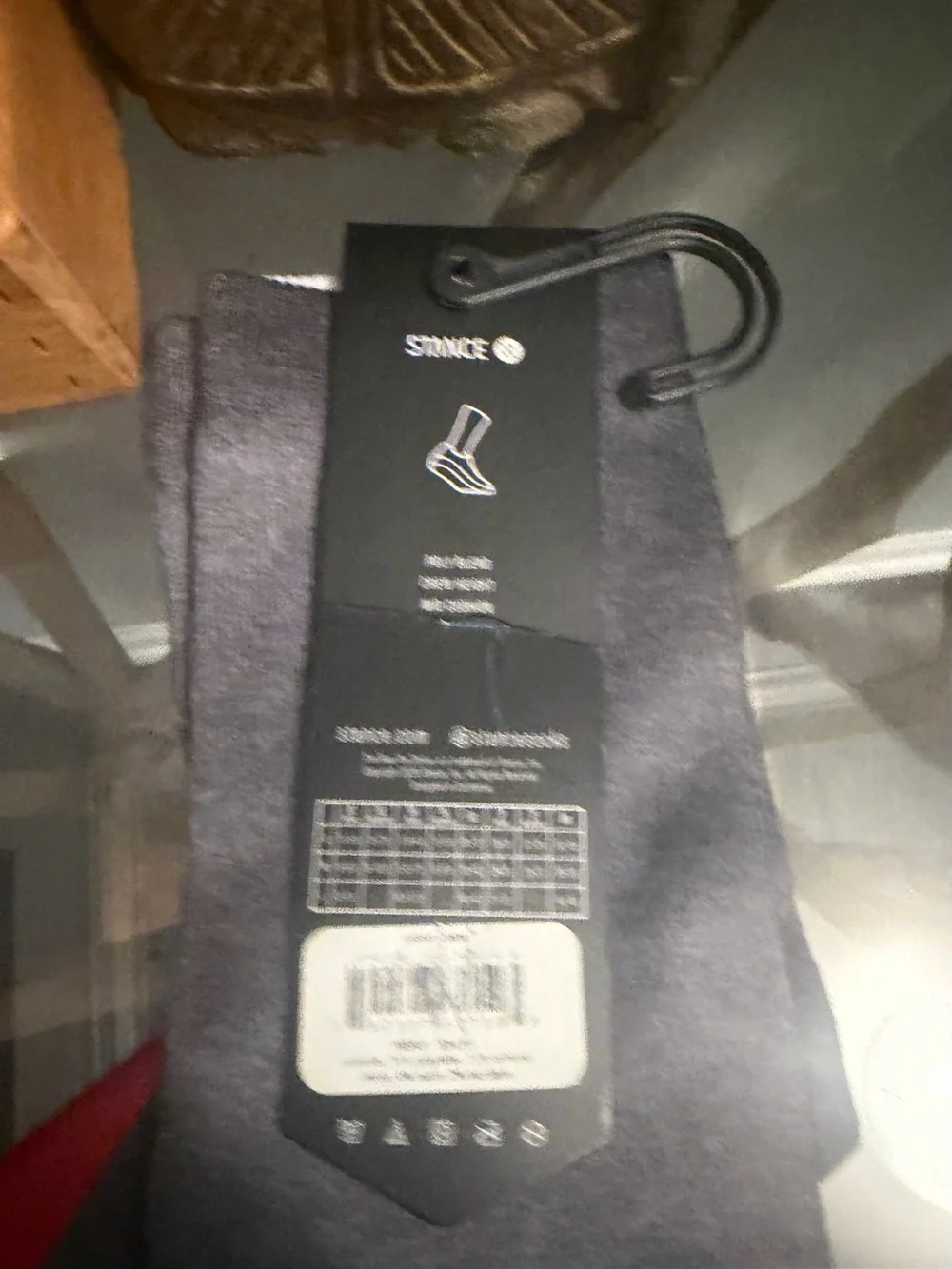 Stance Men’s Las Vegas Navy Crew Socks. NWT. Size small